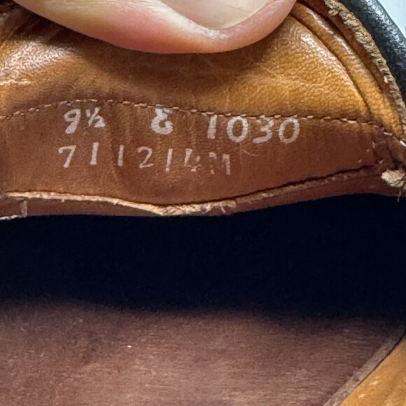 Allen Edmonds Lake Forest Brown 9.5E Model 1031 EUC Men’s Loafers Dress Shoes main image 5